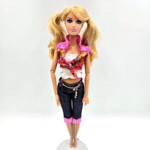 Barbie Fashion Fever Barbie Doll 2007 L9541 M4227 Jeans Outfit Read